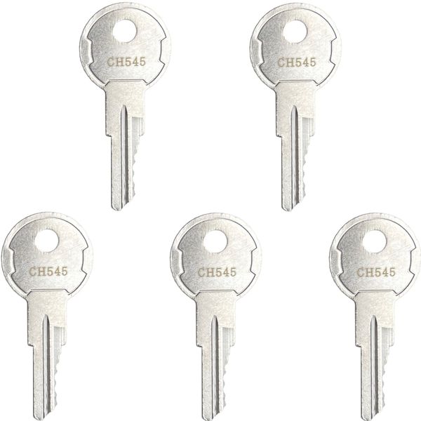 (5) CH545 Keys for UWS Buyers Products Dee Zee Delta Weatherguard Kobalt Better Built Husky Craftsman Atwood Tool Box Truck Trailer RV Horse Trailer Car Hauler Sure-Grip Safety Cabinet Paddle Handle