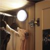 6LED Indoor Wireless PIR Infrared Motion Sensor Control Light Lamp W/ 3M sticker
