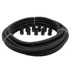Budget Flexible Conduit Contractor Pack Size 25mm Black (3)