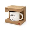 Legami Cup-Puccino Cat Mug, Bone China, Multicoloured, 350 ml