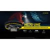 Nitecore HC70 UHE 1600 Lumen Rechargeable Headlamp with Extra Long Runtime