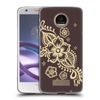 Head Case Designs Vines Henna Soft Gel Case Compatible With Moto Z Force/Z Force Droid