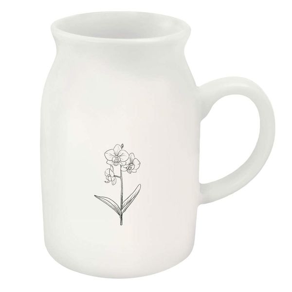 300ml 'Orchids' Ceramic Milk Jug (MJ00016804)