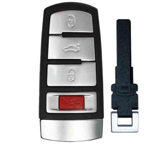 Replacement Smart Key Fob for Volkswagen Passat 2006 FCC NBG009066T 2AOKM-VN1 Part Number 3C0 959 752 HLO 3C0 959 752 BB