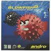 andro 112265 Table Tennis Tension System Table Soft Rubber Blowfish Plus, Black, MAX