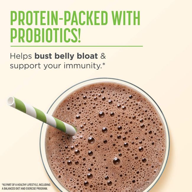 Nutrisystem® Body Select™ Chocolate Fudge Protein & Probiotic Shakes, 40ct,  Delicious Shakes that Bust Belly Bloat* and Support Digestion 