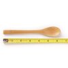BambooMN 6.25" Reusable Solid Bamboo Teaspoons - Dining Flatware - Kitchen Utensils - 100 pcs