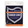Attwood Double Braided Fender Line 1/4", White