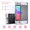 Switch OLED Accessories Bundle- innoAura 18 in 1 Switch Bundle with NS Switch Case, Switch Game Case, NS Switch OLED Screen Protector, Switch Stand, Switch Thumb Grips (Pink)