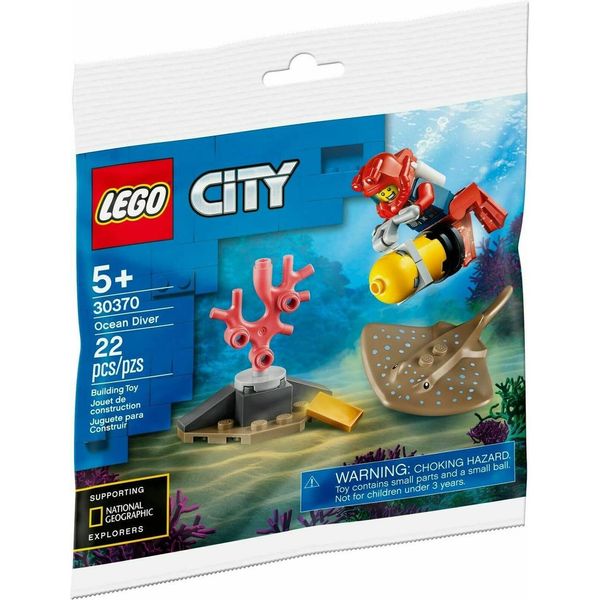 LEGO City Explorer Diver Polybag Set 30370 (Bagged)