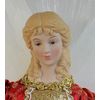 18" Inch Standing Red Fiber Optic Lighted Angel Christmas Tree Topper or Table Top 167510