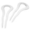 France Luxe Large Hair Pin Pair - Clear