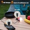 EverBrite Rechargeable Camping LED Bulb Pink 3 Lighting Modes USB LED Tent Light