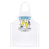 Beware Crazy Cleaning Man Chefs Apron