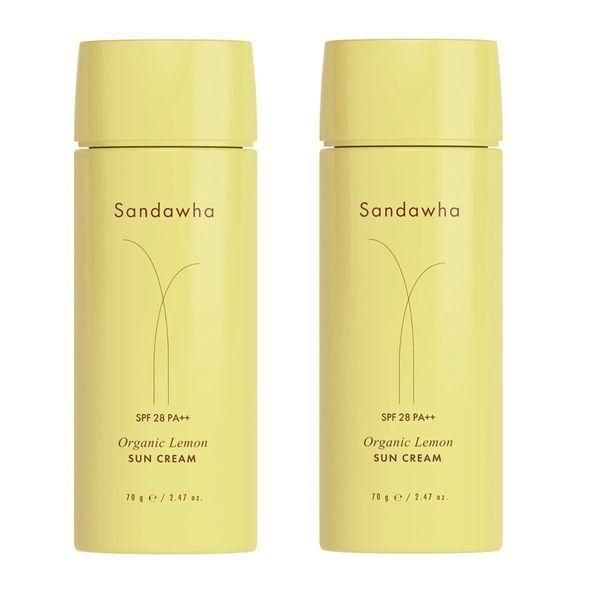 Golpia Sandahwa Organic Lemon Sunscreen 70g x 2 Suncare