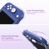 innoAura Switch Lite Case, 14 in 1 Switch Lite Accessories Bundle with Cute Switch Lite Carrying Case, Switch Lite Screen Protector, Switch Game Case, Switch Thumb Caps (Purple Cat)