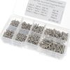OTOTEC 800Pcs M2 Edelstahl Selbstschneidende Schrauben Flachkopf Assorted Kit