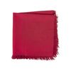 DII Everyday Collection, Fringed Solid Tabletop, Napkin Set, Wine, 6 Piece