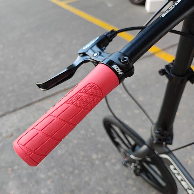ODI Bicycle Grip Silicone Handlebar Grips Shock-Absorbing Soft Mountain  Bicycle Grip Bike Accessories Black