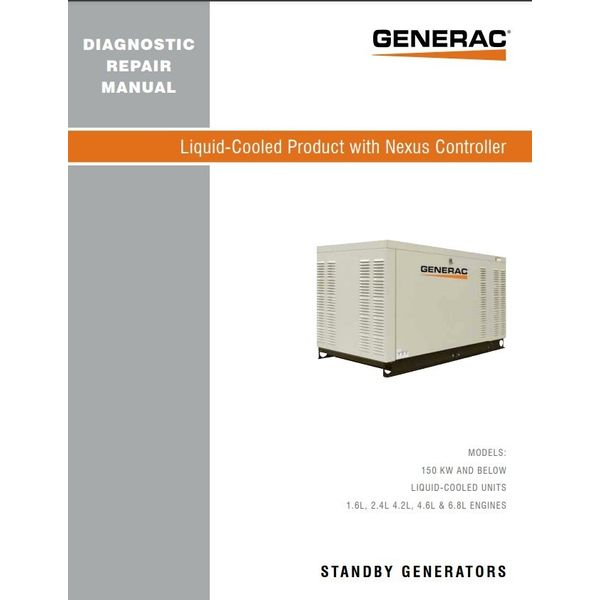 Diagnostic Repair Manual Liquid-Cooled with Nexus Controller