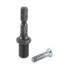 Thread 3/8"-24UNF Drill Chuck Adapter, Hex Shank Joint Lever, Compatible with Locking Steel Chuck, for Drill Chuck