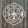 Maltese Cross Firefighter Stencil - Maltese, Fire, Department Designs