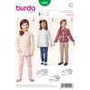 Burda 9402 Pattern Shirt White