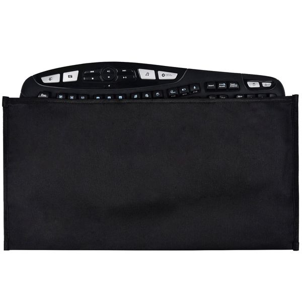 Keyboard Bag Case Sleeve Pouch for Universal Keyboard, Logitech/Razer/Das/Havit/Apple Magic Keyboard Protector, Wireless/Wire Computer/Gaming PC Keyboard Dust Cover-Black