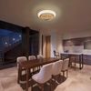 15'' Ceiling Fan w/ Lighting RGB LED Light Adjustable Wind Speed Remote Control