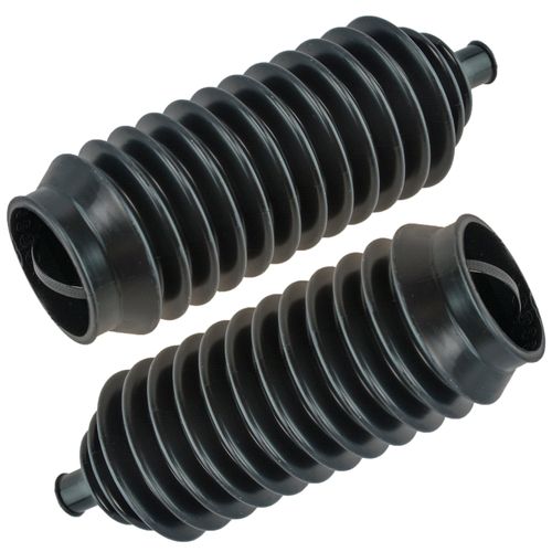 TRQ Steering Rack and Pinion Bellows Boot LH & RH Kit Set of 2 Compatible with Ford Volvo