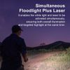 Olight Arkfeld Pro Black CW Flat EDC Flashlight, LED, UV & Green Beam, 1300 Lu