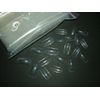 500 Clear Long Square Full Cover False Nails by Pretty Poppet
