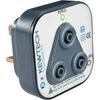 Kewtech KEWCHECK R2 Socket Testing Adaptor - Test Without Removing Wall Socket