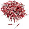 3/16 Small Head Aluminum Exploding Rivets Box/250, Red