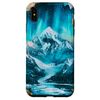 Alaska Aurora Borealis Mountain Adventure Collage Design Case for iPhone XS Max