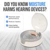 DryDome by Dry & Store | Compact Dryer Using Convection | Hearing Aid Dehumidifier