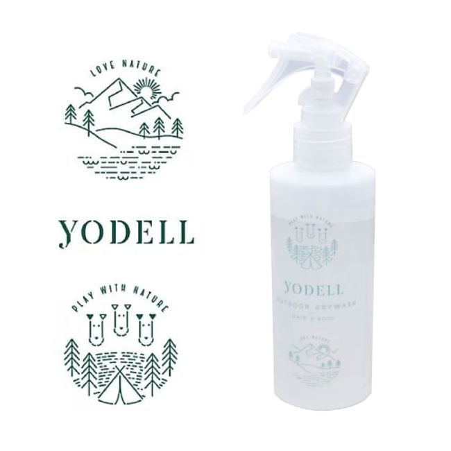 [Mist] YODELL OUTDOOR Hair &amp; Body Dry Wash Yodel Outdoor Hair &amp; Body Dry Wash ｜ Western Hair Dry Shampoo Style Outdoor Waterless Shampoo Body Soap Dry Prevention Moisturizing Whole Body Cleanser Hair Skin Can be used on the whole body Smell YODEEL