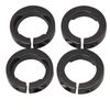 ODI Lock Jaw Clamps (Includes Snap Caps) - Black,One Size, 124380