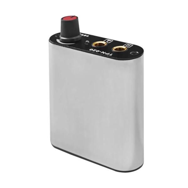 Pro Tattoo Power Supply Diffuser Standard Silver Mini with 6.35mm Microphone Connector