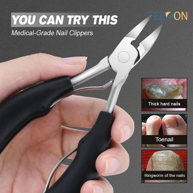 Medical-Grade Carbon Steel Nail Clipper Cutter Professional