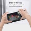 2 Pcs Dustproof 9H Tempered Glass Screen Protector for Steam Deck Handheld Easy Installation