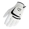 WILSON Grip Plus Golf Glove - Men's Cadet Left Hand, White/Black, Medium/Large