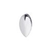 .iced-out. Single 14x7mm Grill - Eckzahn Zahnaufsatz silber