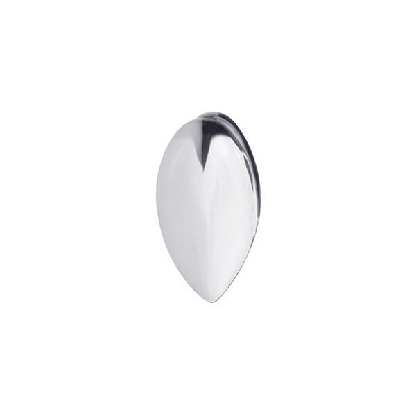 .iced-out. Single 14x7mm Grill - Eckzahn Zahnaufsatz silber