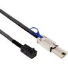 InLine 27636B Mini SAS HD Kabel, SFF-8643 zu SFF-8088, 1m