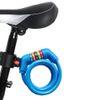 Bicycle Lock, Wire, Dial Lock, 5 Digit Dial, Free Setting, Bracket, Portable, Durable, Anti-theft