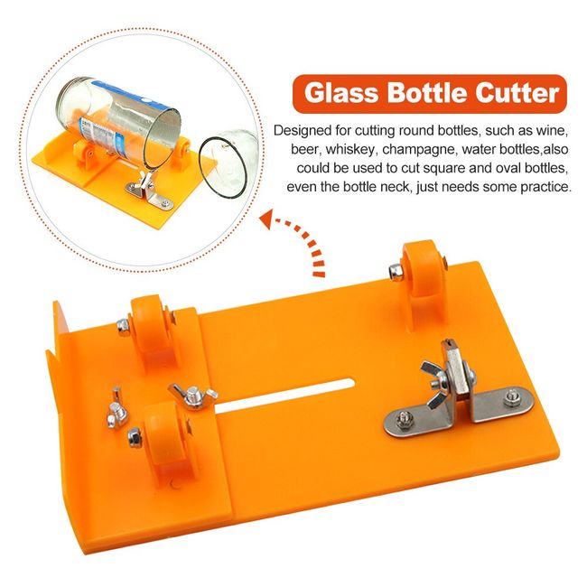 Glass Bottle Cutter Instructions-How To Cut Glass Bottle With This  Tool/Glass bottle cutting machine 