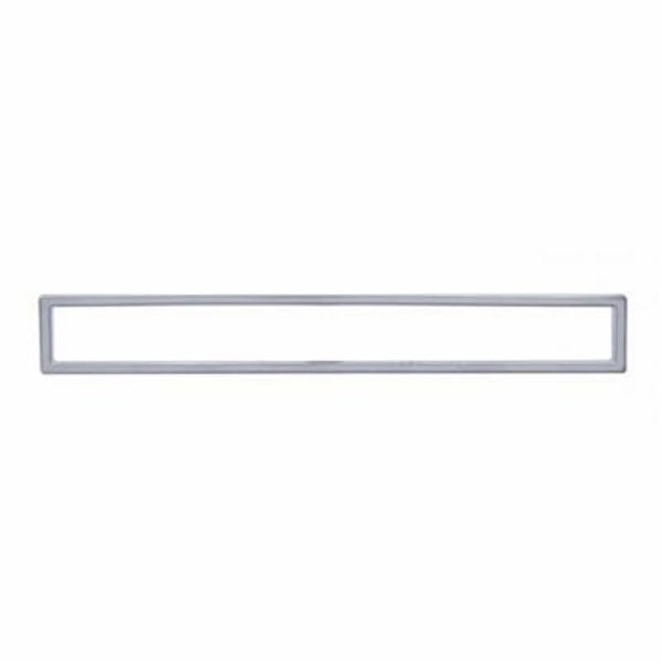 Chrome Plastic Vertical Warning Light Panel Bezel 2000-2010 International 9400