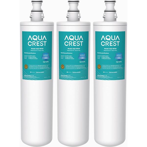 AQUACREST 3US-PF01 Under Sink Water Filter, Replacement for Advanced 3US-PF01