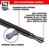 HIT Tool Hardware Install Kit Hammerless 3 Piece Spring Tool Set